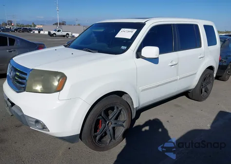 2012 Honda Pilot Ex-L z USA, uszkodzony, nr VIN 5FNYF3H59CB023625